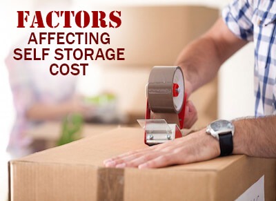 Factors Affecting Self Storage Cost
