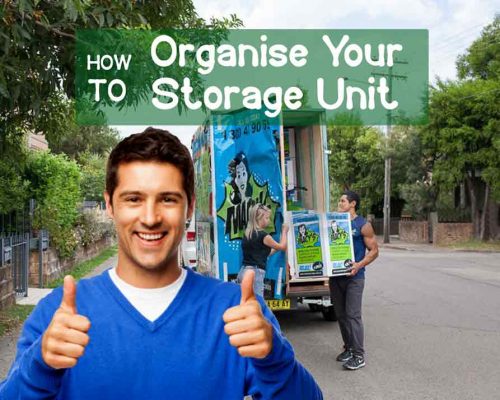 How to Organise Your Storage Unit