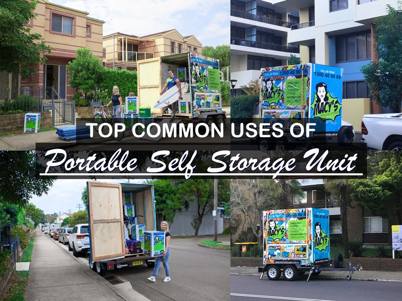 Top Common Uses of Portable Storage Unit